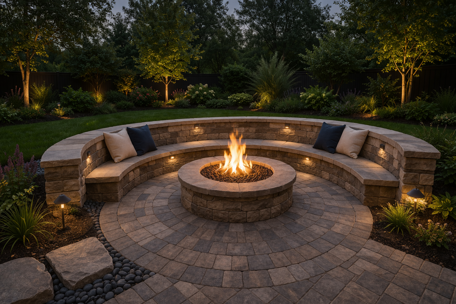 Fire pit ring